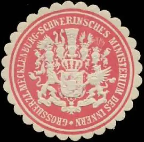 Gr. Meckl.-Schwerinsches Ministerium des Innern