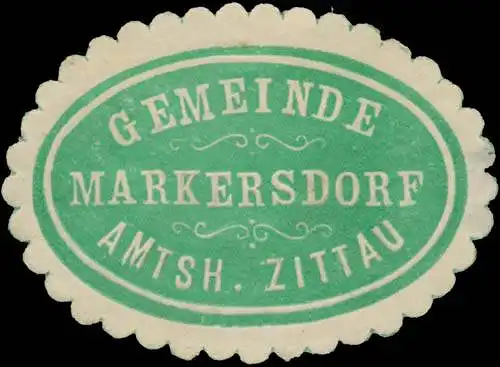 Gemeinde Markersdorf Amtsh. Zittau