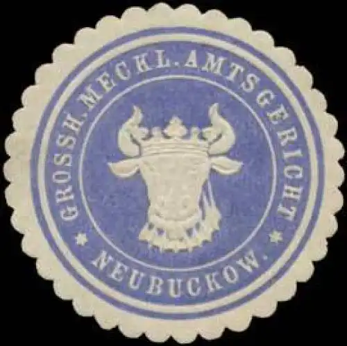 Gr. Meckl. Neubuckow