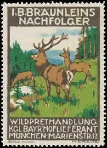 Wildprethandlung - Jagd