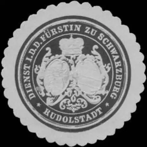 Dienst I.D. D. FÃ¼rstin zu Schwarzburg Rudolstadt