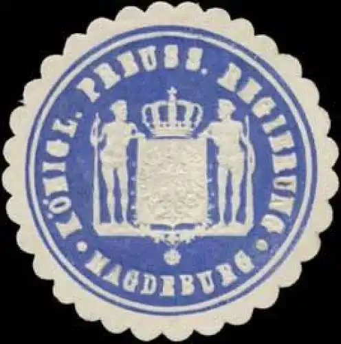 K.Pr. Regierung Magdeburg