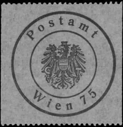 Postamt Wien 75