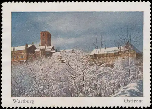 Ostfront der Wartburg