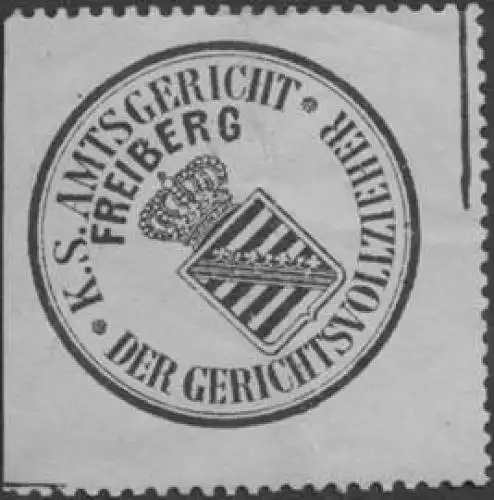 K.S. Amtsgericht Freiberg der Gerichtsvollzieher