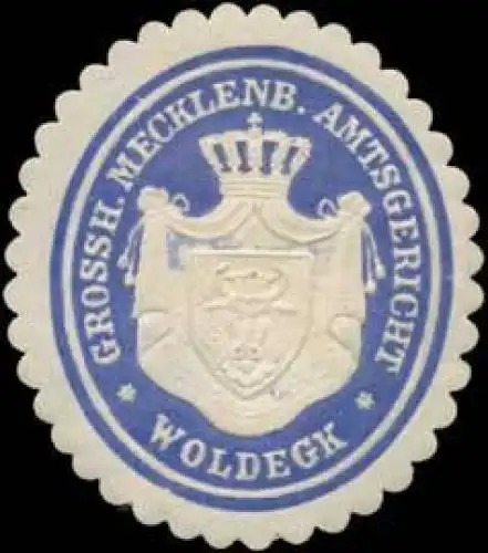 Gr. Mecklenb. Amtsgericht Woldegk