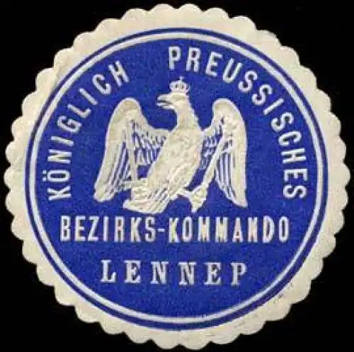 K.Pr. Bezirks-Kommando Lennep
