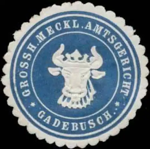 Gr. Meckl. Amtsgericht Gadebusch