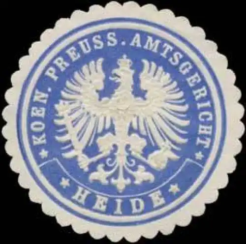 K.Pr. Amtsgericht Heide