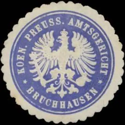 K.Pr. Amtsgericht Bruchhausen