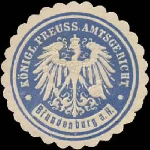 K.Pr. Amtsgericht Brandenburg/H