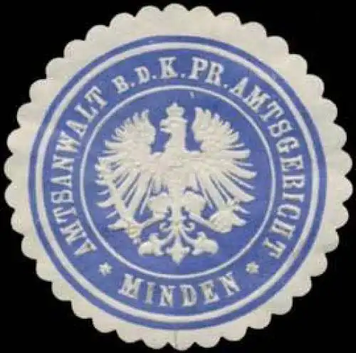 Amtsanwalt b.d. K.Pr. Amtsgericht Minden