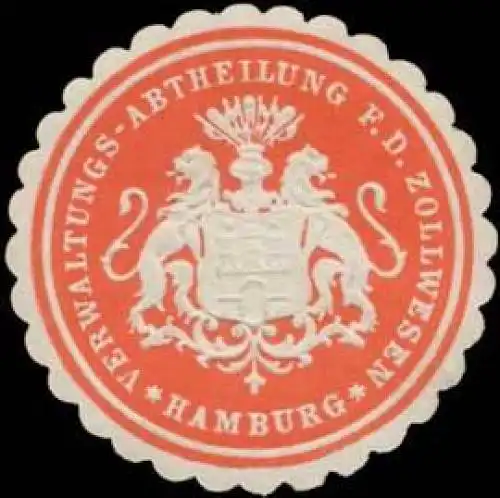 Verwaltungs-Abtheilung f.d. Zollwesen