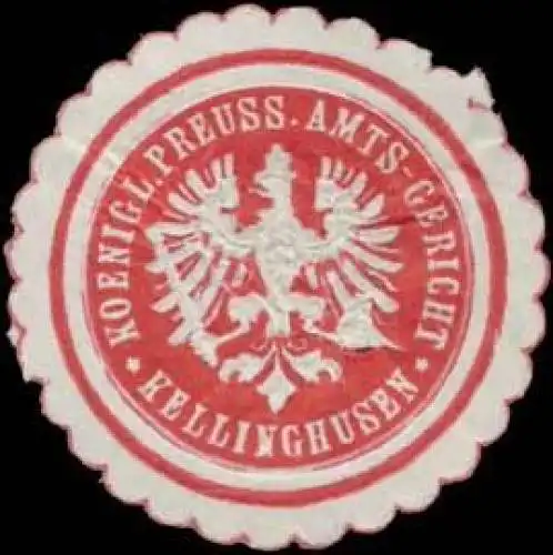 K.Pr. Amts-Gericht Kellinghusen