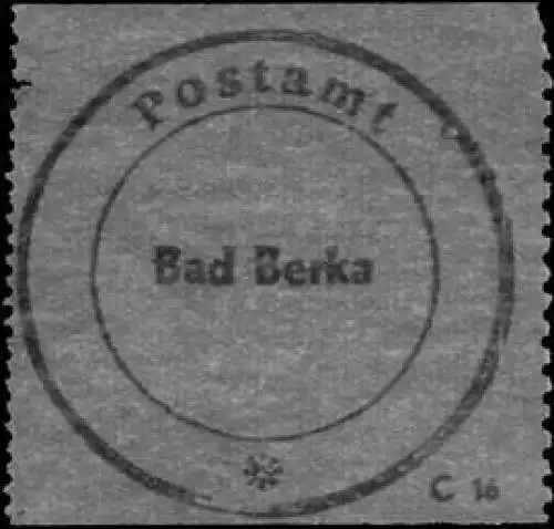 Postamt Bad Berka
