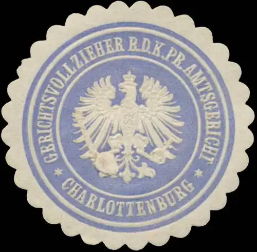 Gerichtsvollzieher b.d. K.Pr. Amtsgericht Charlottenburg