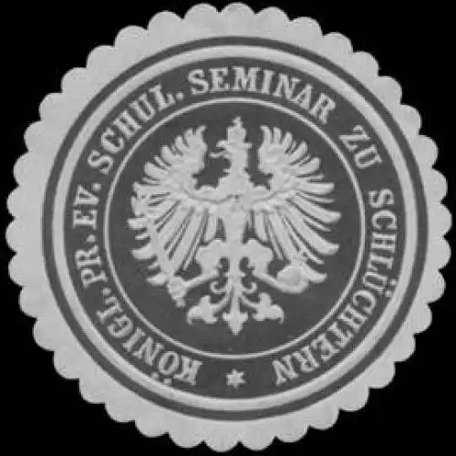 K.Pr. evang. Schul. Seminar zu SchlÃ¼chtern