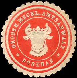 Gr. Mecklenburgische Amtsanwalt - Doberan