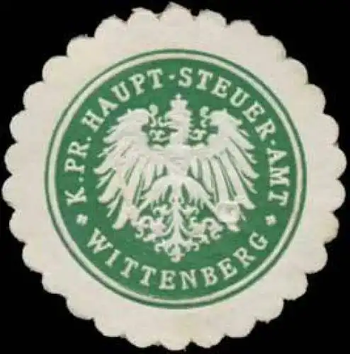 K.Pr. Haupt-Steuer-Amt Wittenberg