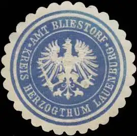Amt Bliestorf Kreis Herzogthum Lauenburg