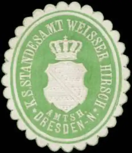 K.S. Standesamt Weisser Hirsch