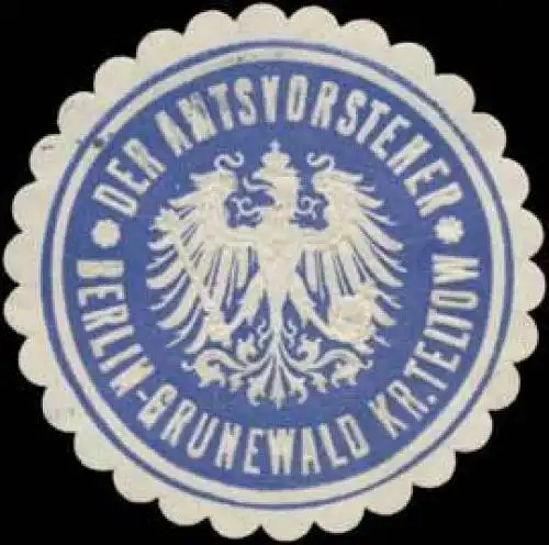 Der Amtsvorsteher Berlin-Grunewald