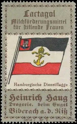 Hamburgische Dienstflagge