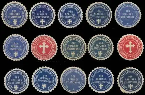 Kirche Berlin Sammlung Siegelmarken