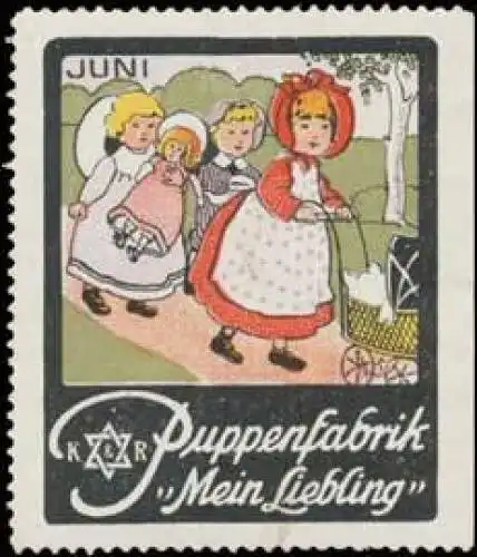 Spielzeug Puppenfabrik-Juni