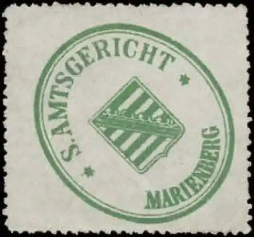 S. Amtsgericht Marienberg