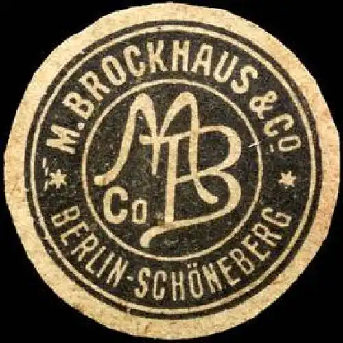 M. Brockhaus & Co. Berlin - SchÃ¶neberg