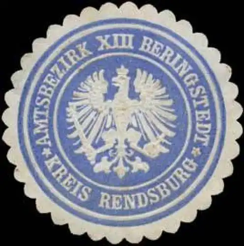 Amtsbezirk XIII Beringstedt