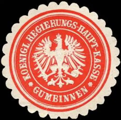 K. Regierungs-Haupt-Kasse-Gumbinnen
