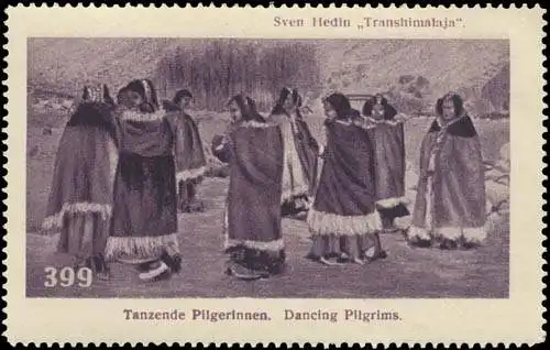 Tanzende Pilgerinnen