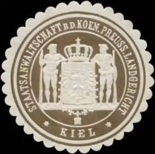 Staatsanwaltschaft bei dem K.Pr. Landgericht Kiel