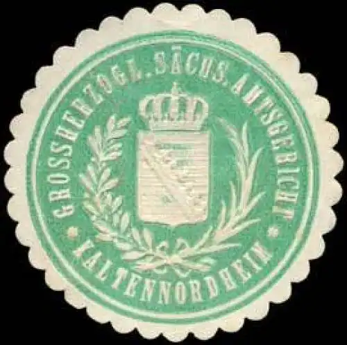 Gr. S. Amtsgericht - Kaltennordheim