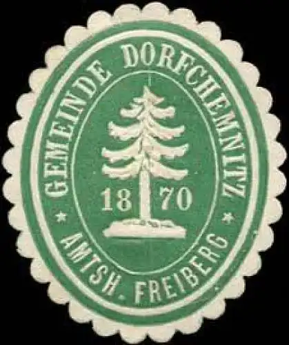 Gemeinde Dorfchemnitz Amtsh. Freiberg