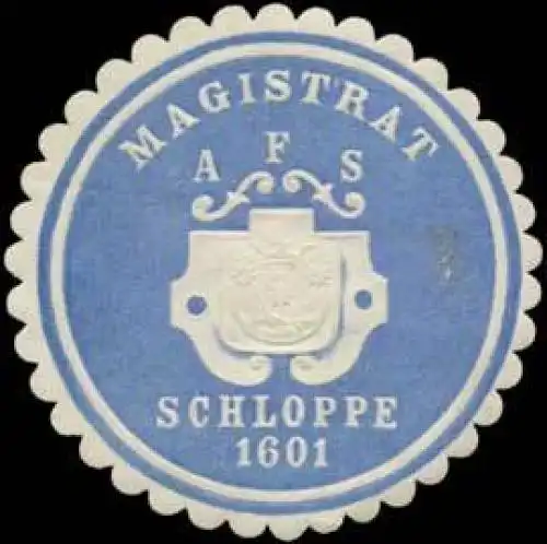 Magistrat Schloppe