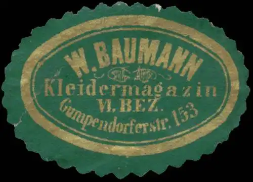 W. Baumann Kleidermagazin