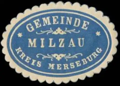 Gemeinde Milzau Kreis Merseburg