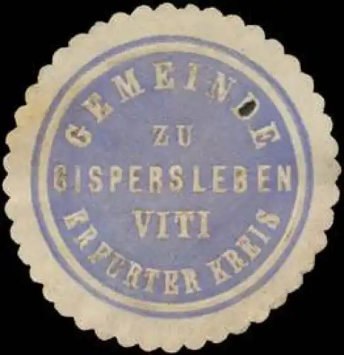 Gemeinde zu Gispersleben Viti Erfurter Kreis