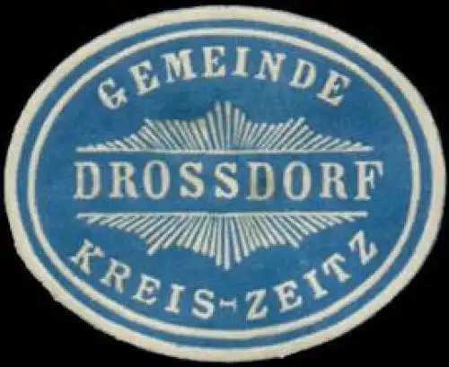 Gemeinde Drossdorf Kreis Zeitz