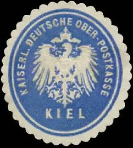 K. Deutsche Ober-Postkasse Kiel