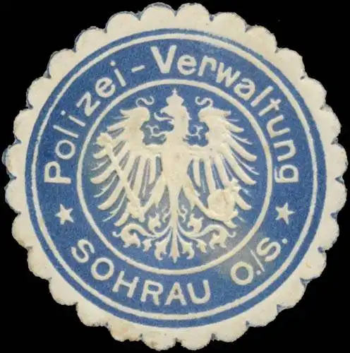 Polizei-Verwaltung Sohrau/Schlesien