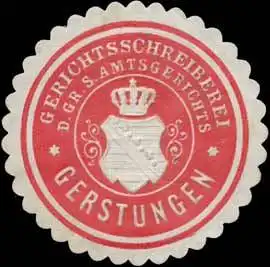 Gerichtsschreiberei d.Gr.S. Amtsgerichts Gerstungen