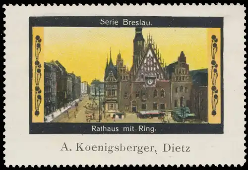 Rathaus am Ring in Breslau