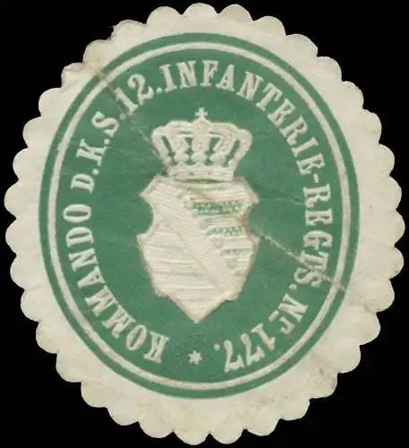 Kommando des K.S. 12. Infanterie-Regiments No. 177