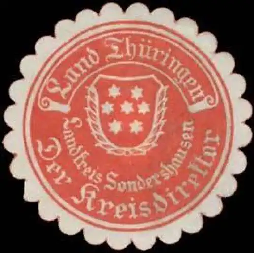 Der Kreisdirektor Landkreis Sondershausen
