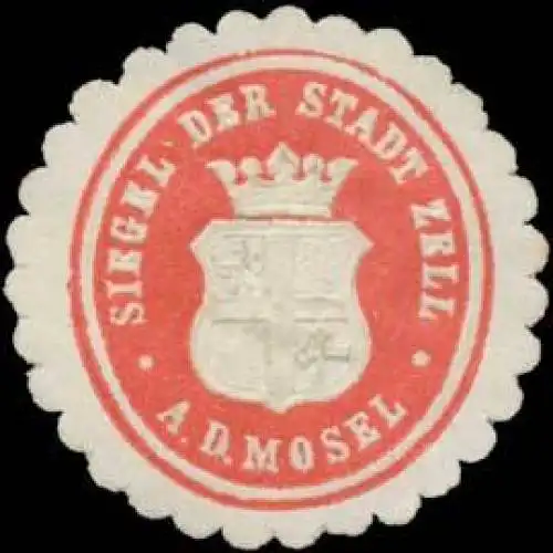Siegel der Stadt Zell/Mosel