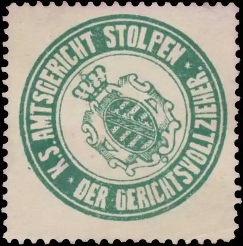 K.S. Amtsgericht Stolpen der Gerichtsvollzieher